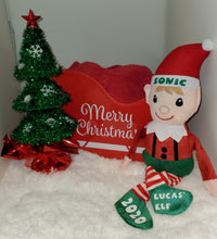 Load image into Gallery viewer, Personalized Plush Christmas Elf
