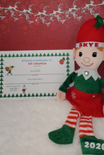 Load image into Gallery viewer, Personalized Plush Christmas Elf
