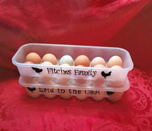 Load image into Gallery viewer, Personalized Plastic Egg Cartons
